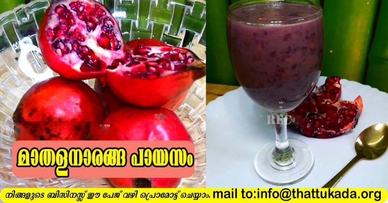 Pomegranate paayasam