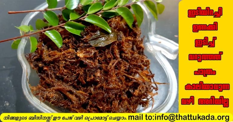 Dry meat fry