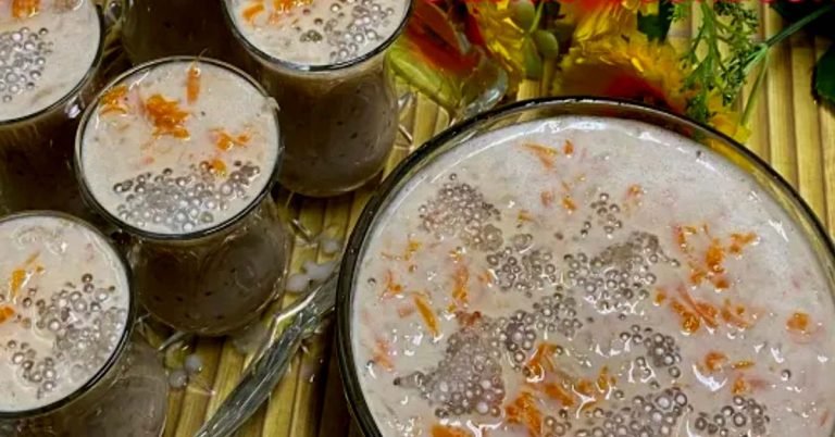 Apple, banana drink
