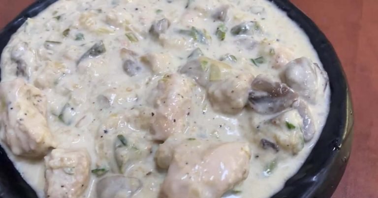 Creamy garlic chicken