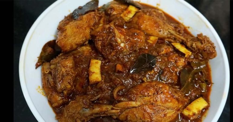 Traditional Kerala Chicken curry