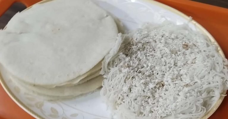 Home made Idiyappam , Pathiri flour