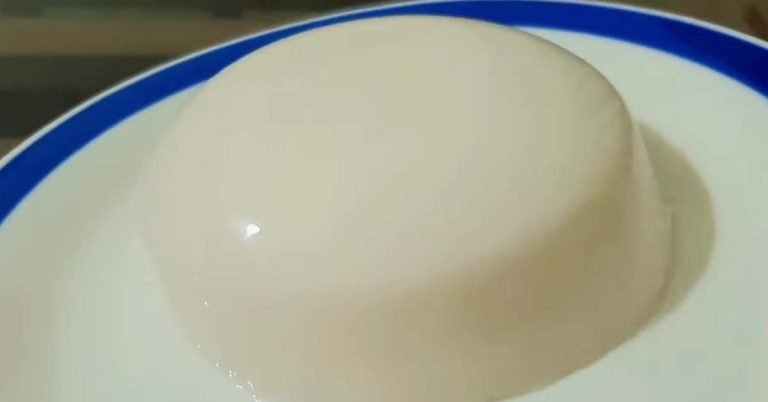 Coconut Milk Pudding