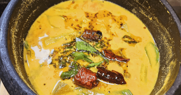 Cucumber, drumstick curry