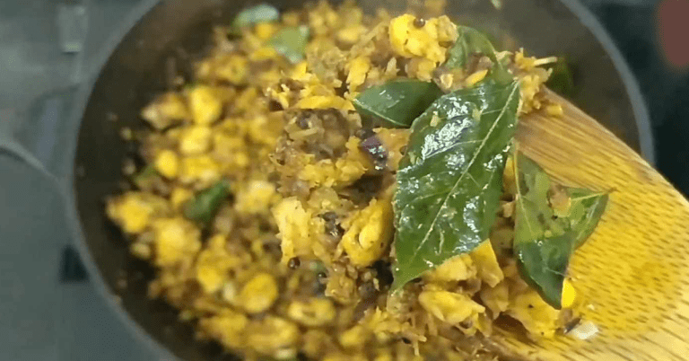 Fish fried and crushed recipe