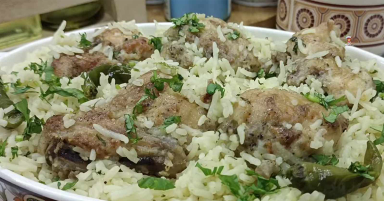 Butter garlic chicken rice