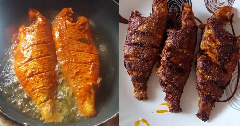 Pink perch Fish fry (Kilimeen)