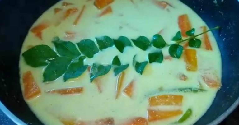 carrot milk curry