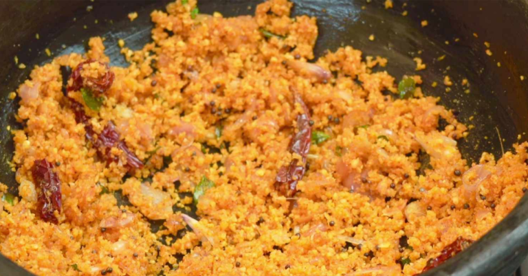 Dry coconut chutney