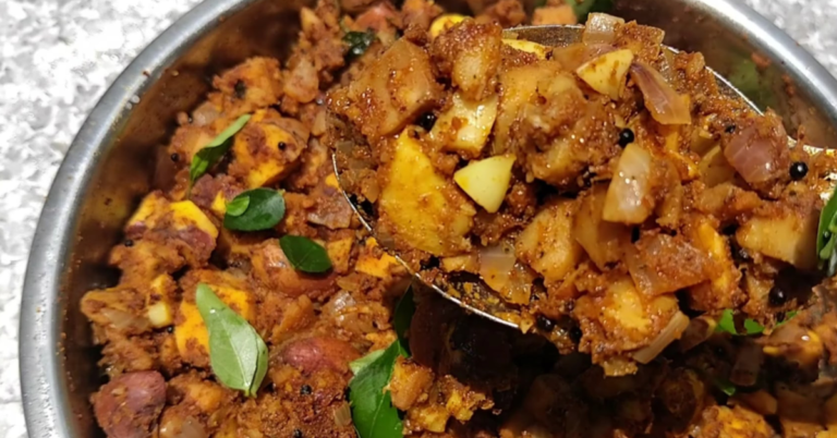Jackfruit seed and core curry
