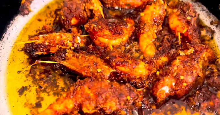 Shrimp fry